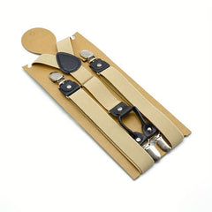 Solid Non-slip Suspenders Belt Casual Adult Unisex Strap