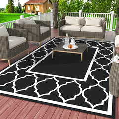 Outdoor Indoor Area Rugs Floor Mat Anti-slip Rubber Backing