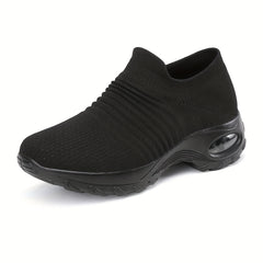 Women's Air Cushion Flying Sneakers with Breathable Comfort