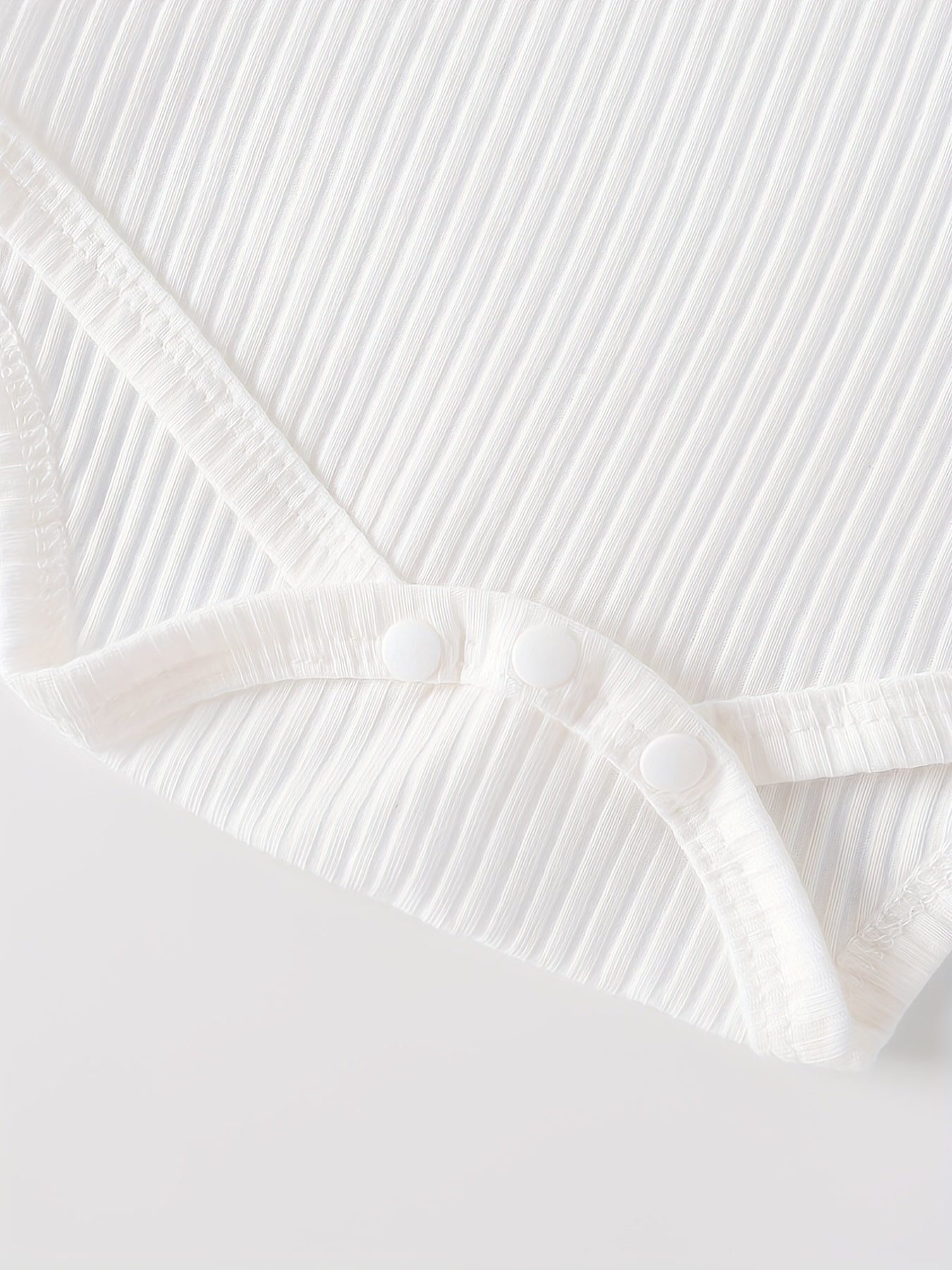 Baby Girls Ruffle Long Sleeve Rompers 4pcs