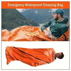 Emergency Sleeping Bag for Camping & Travel, Outdoor Survival Gear