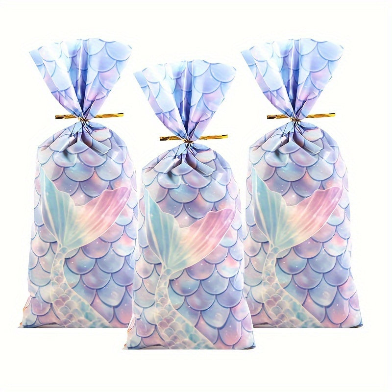 Mermaid Themed Goodie Bags for Party Favors and Gifts