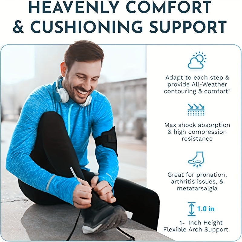 Plantar Fasciitis Arch Support Insoles - Relieve Arch Pain & Shock