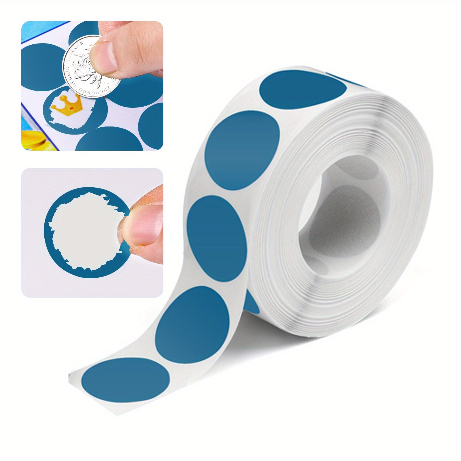 500pcs 25x25mm Scratch Stickers for Postcards Wedding Game