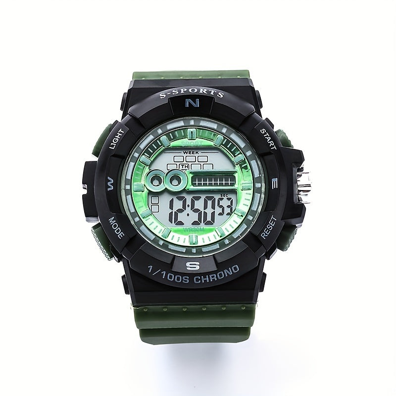 Waterproof Sports Electronic Watch for Youth