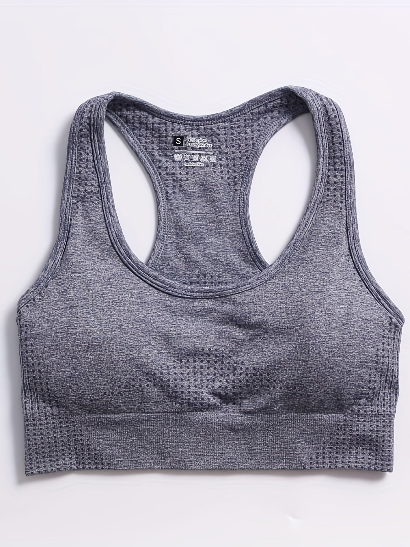 High Stretch Sports Bra Racer Back Fitness Crop Top