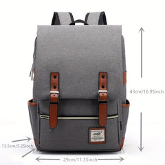 High School Men's Backpack 3D Schoolbag Notebook Junior Bag