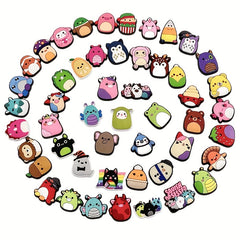 50pcs Cartoon Shoe Charms for DIY Garden Shoe Buckle Accessories