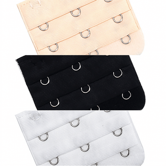 3pcs Women's Bra Extenders Three Four Five Hooks
