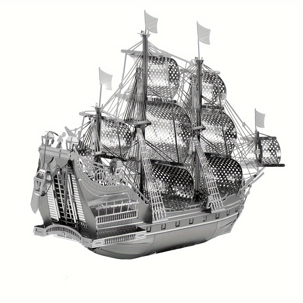 Queen Anne 3D DIY Metal Jigsaw Puzzle Educational Toy