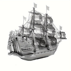Queen Anne 3D DIY Metal Jigsaw Puzzle Educational Toy