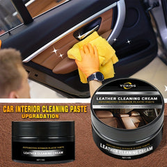 110g Car Leather Refurbishment Paste - Clean, Brighten & Protect