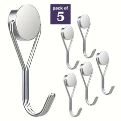 Neodymium Magnet Hooks Heavy Duty 30Lbs Swivel Hook Refrigerator Fridge Grill