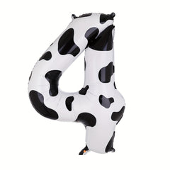 Cow Print Birthday Balloons Farm Themed Party Decor