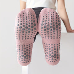 Professional Yoga Socks Non-slip Mid-tube Socks Women's Fitness Dance Socks