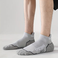 Men's Short Sports Socks Moisture Wicking Ankle Socks