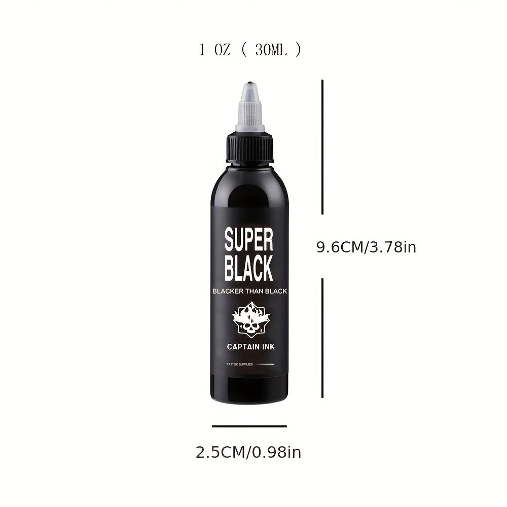 Professional Tattoo Ink 1oz 30ml - 100% Safe Biological Raw Material