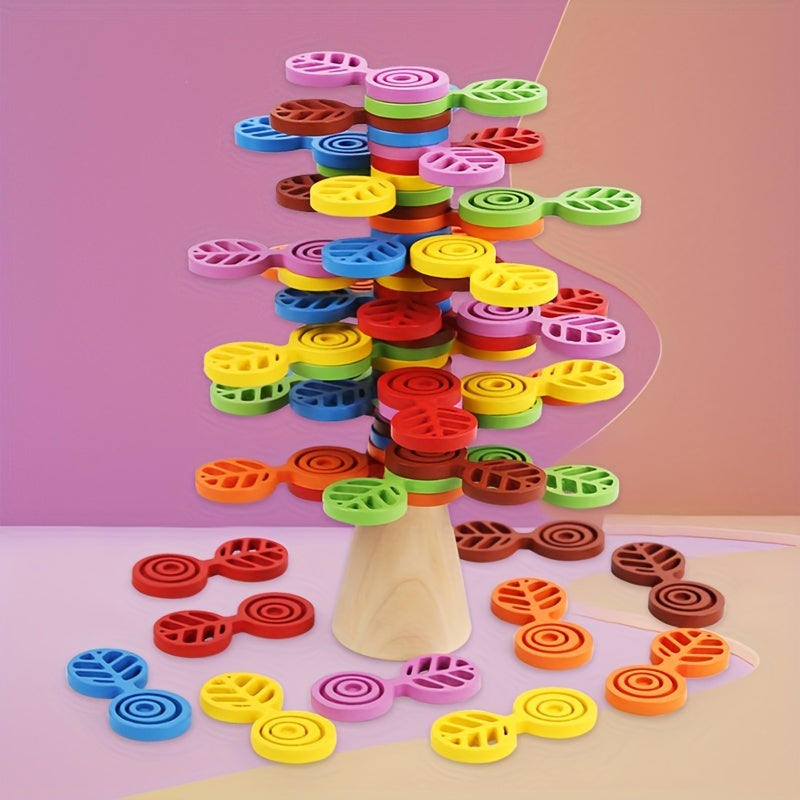 30pcs Stacking Tree Toy Balance Building Blocks Puzzle Educational Learning Toy