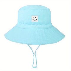 Happy Face Graphic Bucket Hat Breathable Fisherman Hat