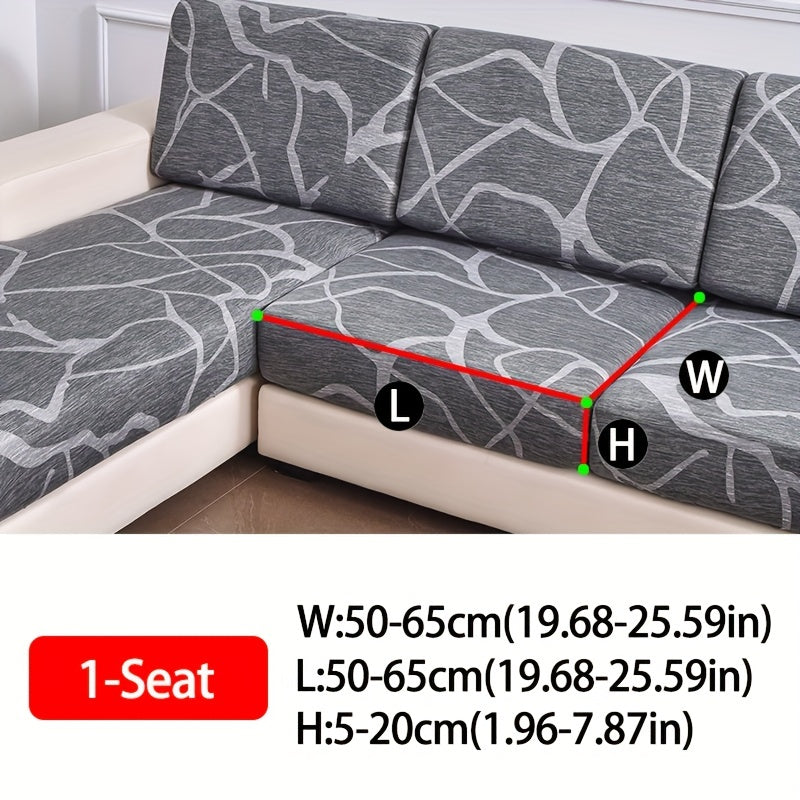 Printed Stretch Elastic Sofa Cover Furniture Protector