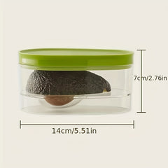 Avocado Crisper Plastic Sealed Storage Container With Lid