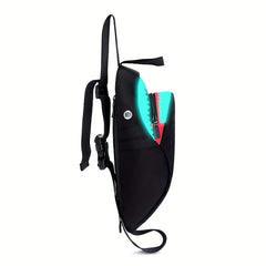 Shark Reflective Fanny Pack Waterproof Waist Bag With USB Charging Port