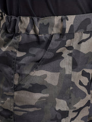 Cargo Jeans Mens Camo Straight Leg Casual Stylish Loose Fit Denim Pants