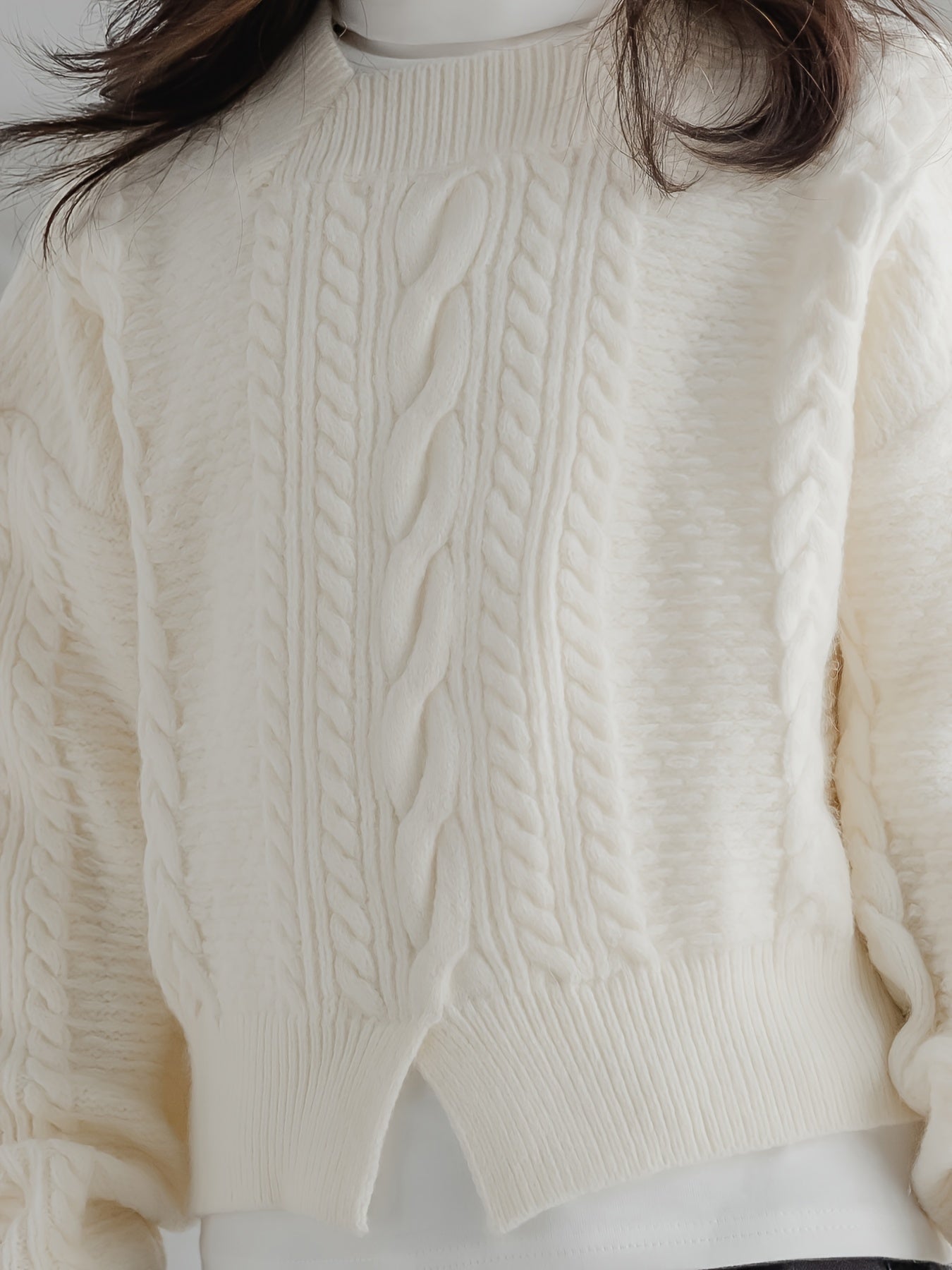Warm Knit Sweater Girls Comfy Pullover Kids Gift Christmas Fall Winter