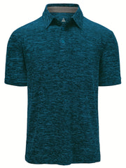 Men's Breathable Polo Shirt for Summer Sports - Quick Drying & Comfortable