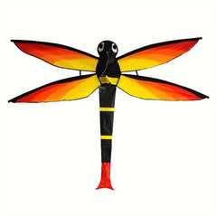 3D Dragonfly Kite D handle Flying Line Ripstop Polyester Strong Fiberglass