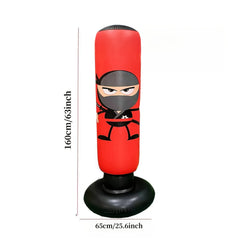 Inflatable Punching Bag for Karate Kickboxing Training