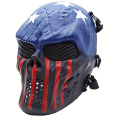 Airsoft Mask with Clear Lens Eye Protection for CS Survival