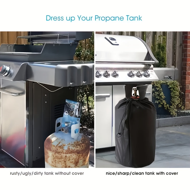 Propane Tank Outdoor Cover Rainproof Sunscreen Dust Cover