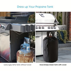 Propane Tank Outdoor Cover Rainproof Sunscreen Dust Cover