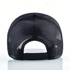 Animal Embroidery Baseball Cap Bat Sunshade Hat for Men Women