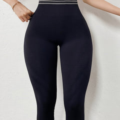 High Waist Butt Lifting Yoga Leggings Stretchy Quick Drying Seamless