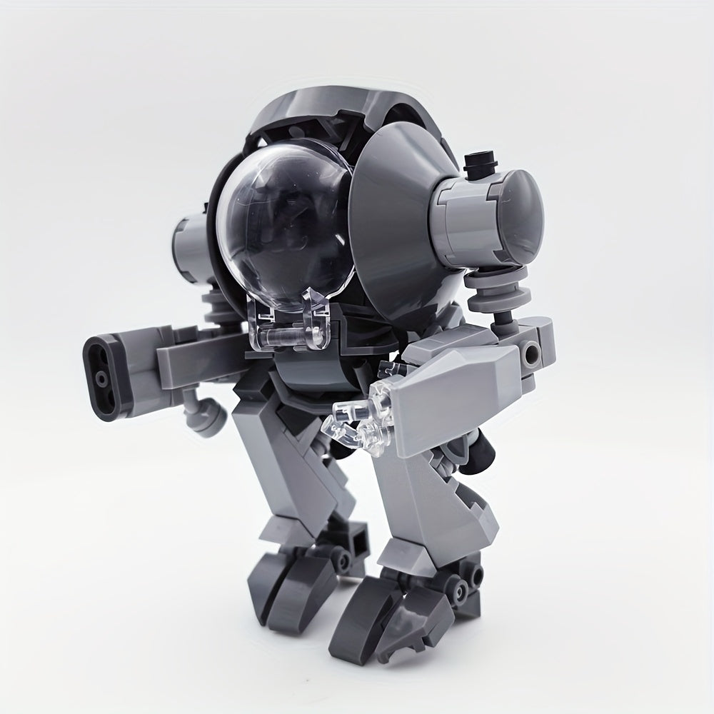 Anime Inspired Battle Mecha Robot Building Block Model ABS Toy