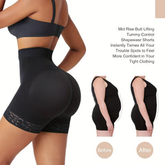 Zipper Butt Lifting Pants Shapewear for Women
