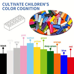 50pcs 2x6 Pellet Brick Building Blocks DIY Toy for Boys