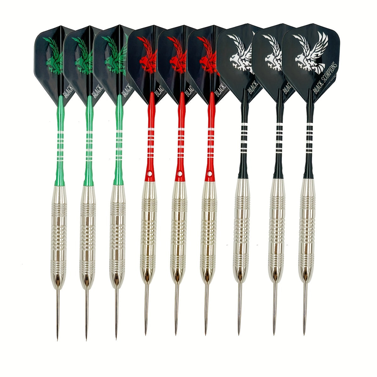 3pcs Professional Stainless Steel Needle Dart Set