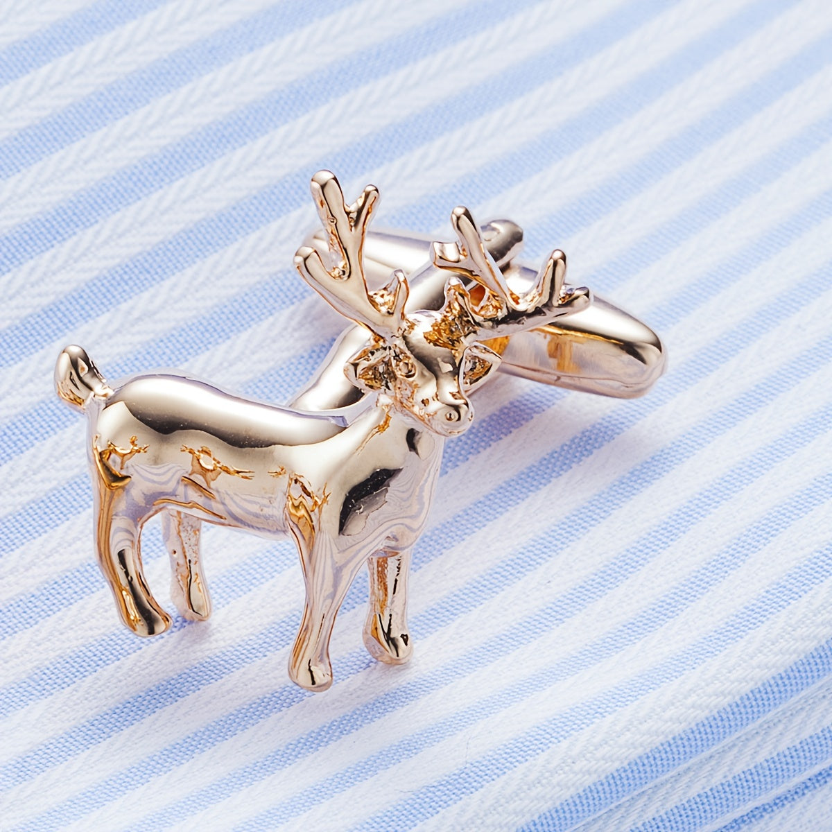 French Shirt Elk Style Cufflinks for Men