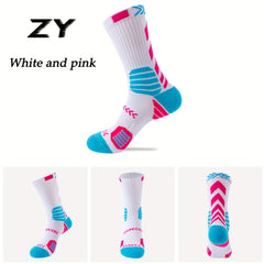 Long Basketball Socks Thickened Shock Absorption Sports Socks