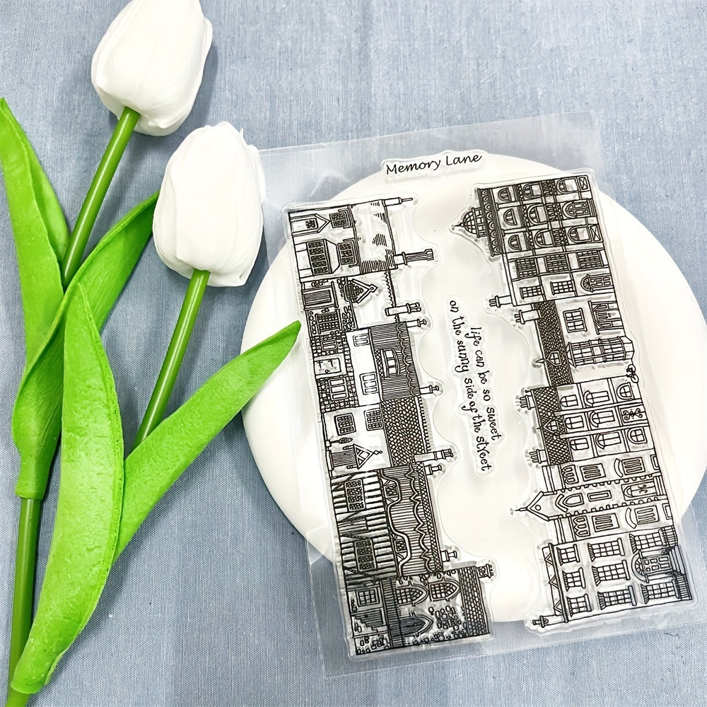 House Clear Silicone Stamp Set - Transparent Stamp for Scrapbooking