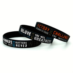 Basketball Graphic Sporty Silicone Bracelet Wristband