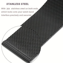 Stainless Steel Mesh Butterfly Buckle Watch Strap