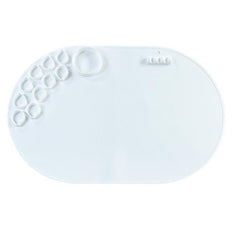 Silicone Drawing Mat Washable Painting Palette Foldable Art Painting Palette Mat