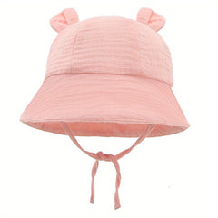 Cartoon Ears Bucket Hat Sun Protection Fisherman's Hat