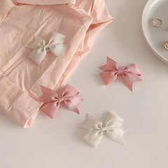 10pcs Ribbon Bow Hair Clips St Patrick's Day Accessories