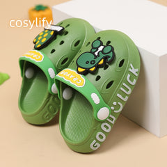 Dinosaur Quick Dry Slippers for Boys and Girls