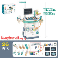 Kids Doctor Role Play Toy for Boys and Girls 4 Sets Christmas Gift